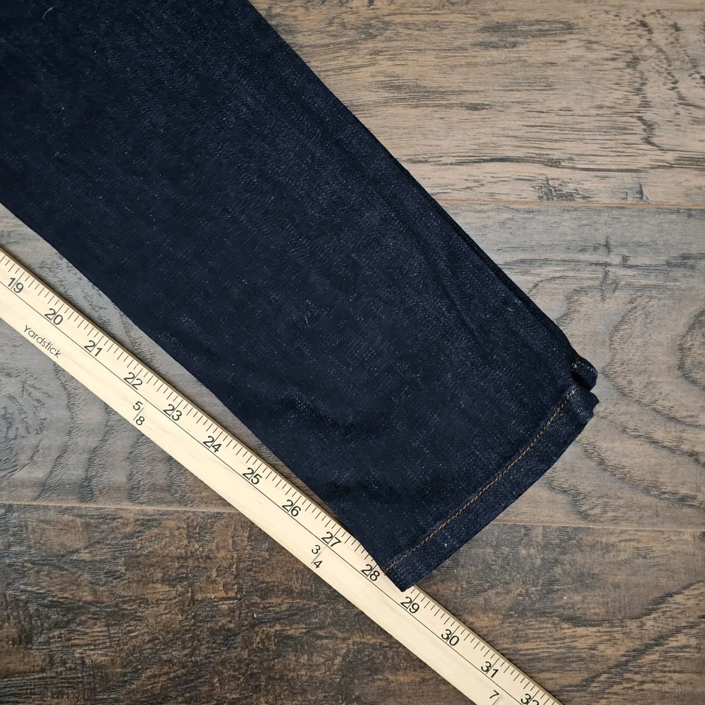 EILEEN FISHER Organic Cotton Stretch Skinny Soft Denim Blue Jeans Size 6 Petite - Picture 6 of 8